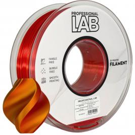 Filament pentru imprimanta 3D ProfLab Silk FG-P100-E1, PLA, Red-Gold, 1.75 mm, 1kg
