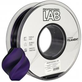 Filament pentru imprimanta 3D ProfLab Silk FG-P102-E1, PLA, Black-Purple, 1.75 mm, 1kg
