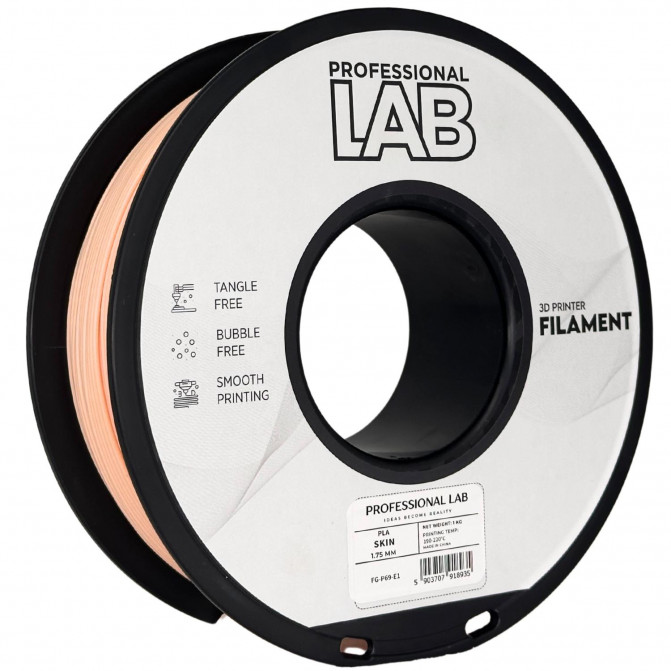 Нить для 3D-принтера ProfLab FG-P69-E1, PLA, Skin, 1.75 мм, 1кг