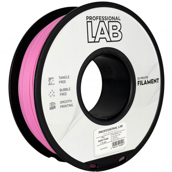 Нить для 3D-принтера ProfLab FG-P75-E1, PLA, New Pink, 1.75 мм, 1кг