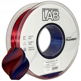 Filament pentru imprimanta 3D ProfLab  Silk FG-P97-E1, PLA, Red-Blue, 1.75 mm, 1kg