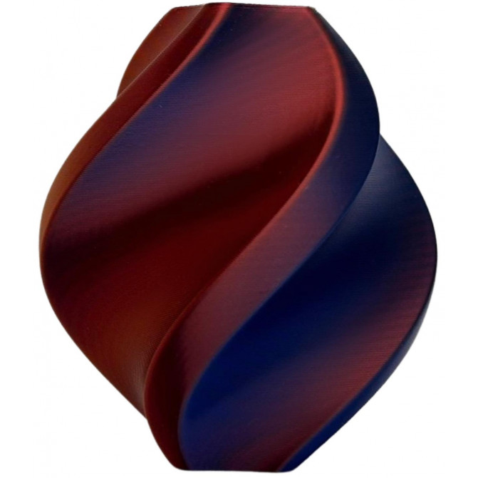 Нить для 3D-принтера ProfLab Silk FG-P97-E1, PLA, Red-Blue, 1.75 мм, 1кг