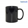 Кружка для сублимации хамелеон матовая чёрная, черная внутри 11oz B2CIN-KN