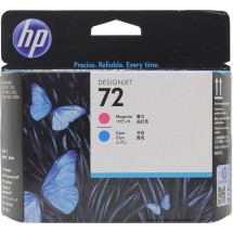 Set de capuri de imprimare HP №72 magenta + cyan Original