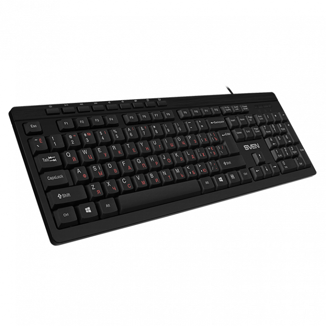 Клавиатура SVEN KB-C3010, Keyboard, Waterproof construction, 113 keys