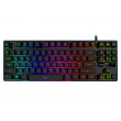 Клавиатура SVEN KB-G7400 Gaming Keyboard, membrane with tactile feedback, 87 keys, 12 Fn-keys, Backlight