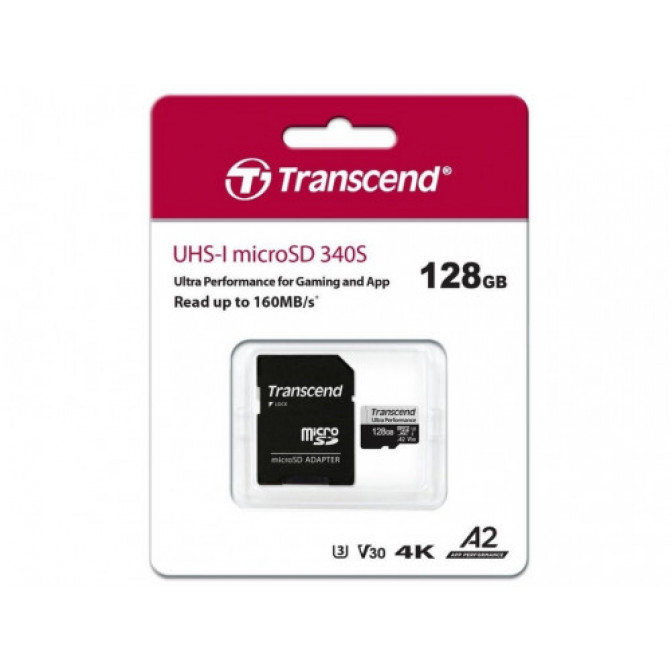 Card de Memorie 128GB MicroSD (Class 10) UHS-I (U3),+SD adaptor