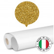 Peliculă pentru termo-transfer FlexClassic GM410 Gold Glitter Plotterfilms
