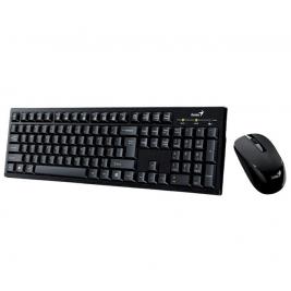 Tastatura + Mouse Genius KM-8200, Fara Fir, Negru