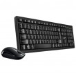 Tastatura + Mouse Genius KM-8200, Fara Fir, Negru