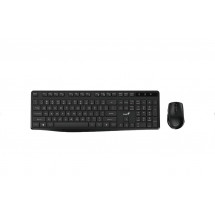 Клавиатура + Мышь Genius KM-8206S, Беспроводное, Чёрный