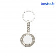 Breloc metalic pentru sublimare forma cerc Spinner (37mm*100mm) YA184
