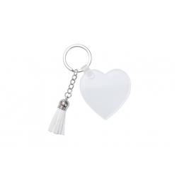 Breloc pentru sublimare (Heart, 5*5*0.4cm)