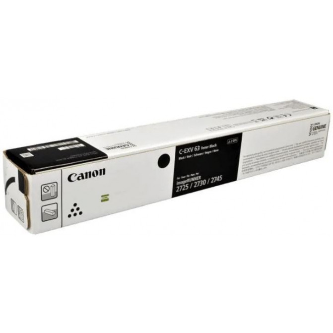 Тонер картридж Canon C-EXV63 Black Original