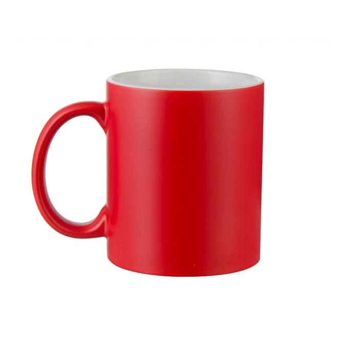 Кружка для сублимации хамелеон полу-глянцевая красная 11oz B2CB-04FRN