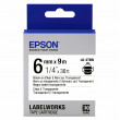 Cartuş Label Epson LK-2TBN Transparent Blk/Clear 6/9 original