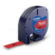 Cartuş Label Dymo 91203 LetraTag Plastic Black/Red 12mm*4m Prospect