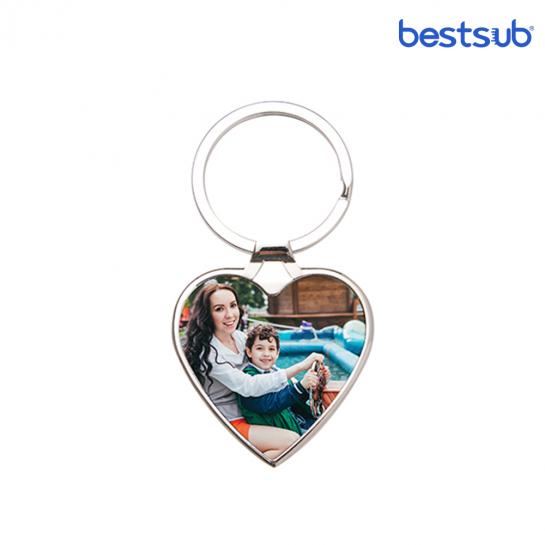 Bibelou heart shape pentru sublimare (40*45mm)