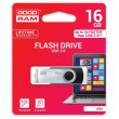 USB Флэш 16Gb  USB3.0  GoodRAM  UTS3 TWISTER Black  (Read 60 MByte/s, Write 20 MByte/s)