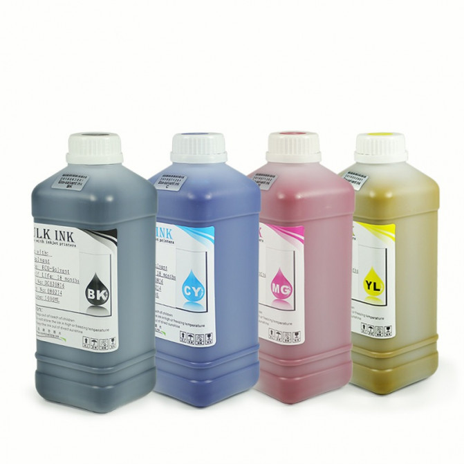 Чернила OCBESTJET Eco solvent Epson XP600 DX4 DX5 DX6 DX7 1000 ml (4 цвета)