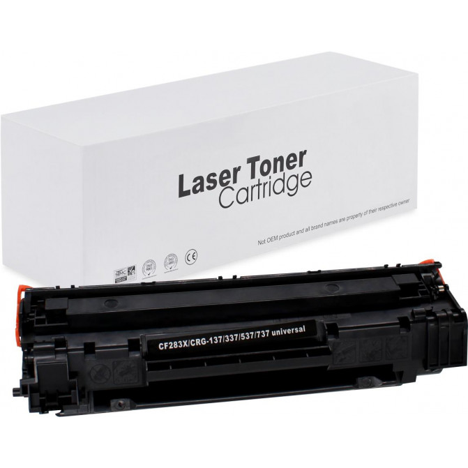 Cartuș laser HP 283X/Canon 737H (CF283X/CRG737H) 2.4K Imagine