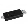 USB Flash 64GB USB3.2 Type-A/Type-C Kingston DataTraveler Duo (DTDE/64GB), Black