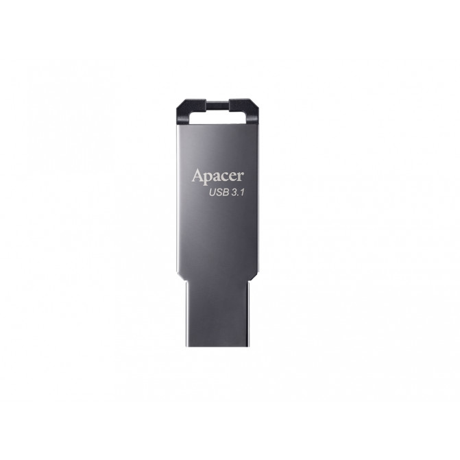 USB Флэш 64GB USB3.1 Apacer "AH360", Black Nickel