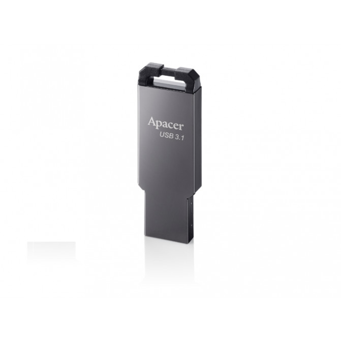 USB Флэш 64GB USB3.1 Apacer "AH360", Black Nickel
