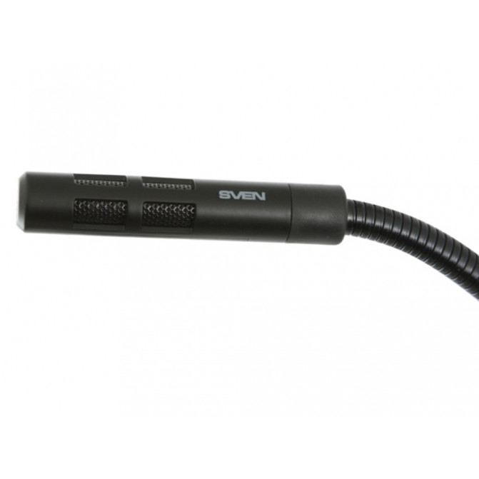Microfon SVEN MK-490, Desktop, On/off switch button, Flexible stand for rotation at any angle