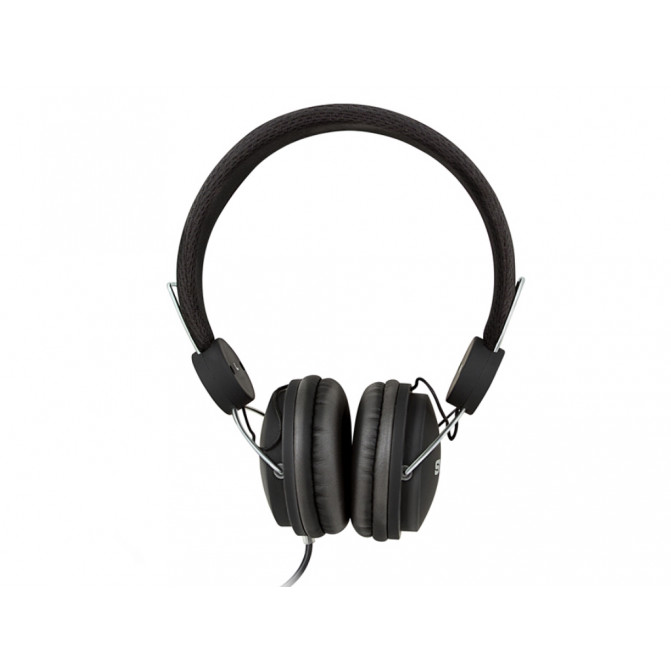Наушники SVEN AP-320M Black, с микрофоном on the cable, 4pin 3.5mm mini-jack, cable 1.2m