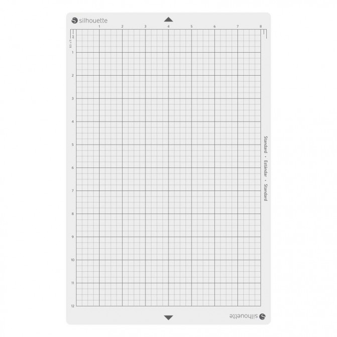 Covor lipicios pentru plotterr Silhouette Portrait/Cameo/Graphtec/Craft Robo 20x30cm Lipici standard CUT-MAT-8-3T