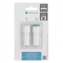 Set de matrițe de embosat pentru ștanțare folie, carton și hârtie Silhouette Curio 2, Cameo 5 SILH-TOOL-EMB-SET