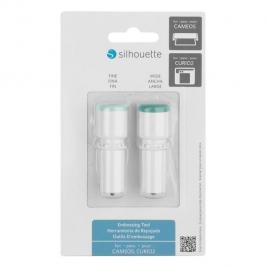 Set de matrițe de embosat pentru ștanțare folie, carton și hârtie Silhouette Curio 2, Cameo 5 SILH-TOOL-EMB-SET