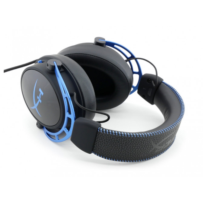 Наушники HyperX Cloud Alpha S, Black/Blue, с микрофоном