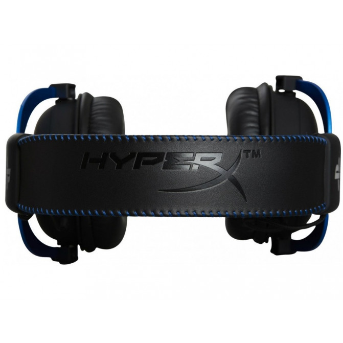 Căști HyperX Cloud PS4, Black/Blue, cu microfon
