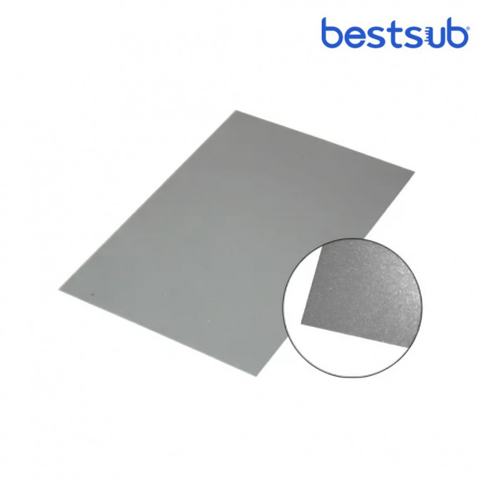 Алюминиевая пластина для сублимации (15cm*20cm/0,5mm) Sparkling Board, Silver