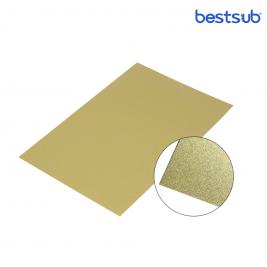 Placă de aluminiu pentru sublimare (60cm*120cm/0.4mm) Sparkling Gold