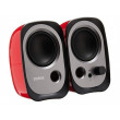 Boxe Edifier R12 Red, 2x2W RMS, 3,5 AUX, USB power