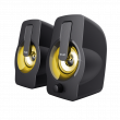 Boxe Trust Gemi RGB 2.0 Speaker Set, 12W, LED illumination with automated colour cycle, Black