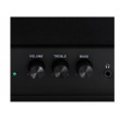 Boxe SVEN SPS-702 Black leather,  2.0 / 2x20W RMS, headphone jack, wooden, (4"+3/4")