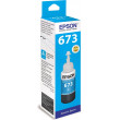 Чернила Epson Original C13T67324A T673 L800/L805 Cyan