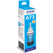 Cerneala Epson Originala C13T67324A T673 L800/L805 Cyan