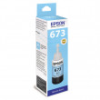 Чернила Epson Original C13T67354A T673 L800/L805 Light Cyan