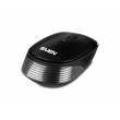 Мышь SVEN Wireless RX-210W Optical Mouse, Symmetrical shape, up to 1400 DPI, number of keys 3+1 (scroll wheel), 1 battery AA, USB, 2.4 GHz, Black