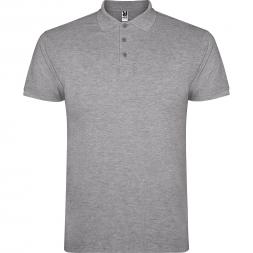 Мужская футболка Roly Polo Star 200 Heather Grey L