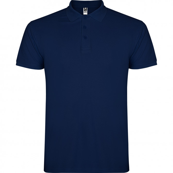 Tricou pentru bărbați Roly Polo Star 200 Navy Blue L
