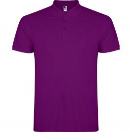 Tricou pentru bărbați Roly Polo Star 200 Purple M