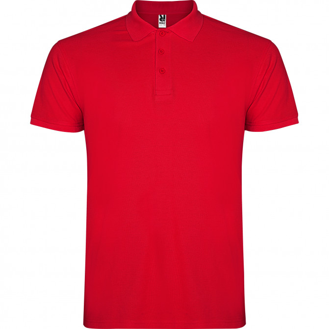 Tricou pentru bărbați Roly Polo Star 200 Red L