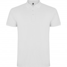 Tricou pentru bărbați Roly Polo Star 200 White L