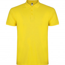 Tricou pentru bărbați Roly Polo Star 200 Yellow L